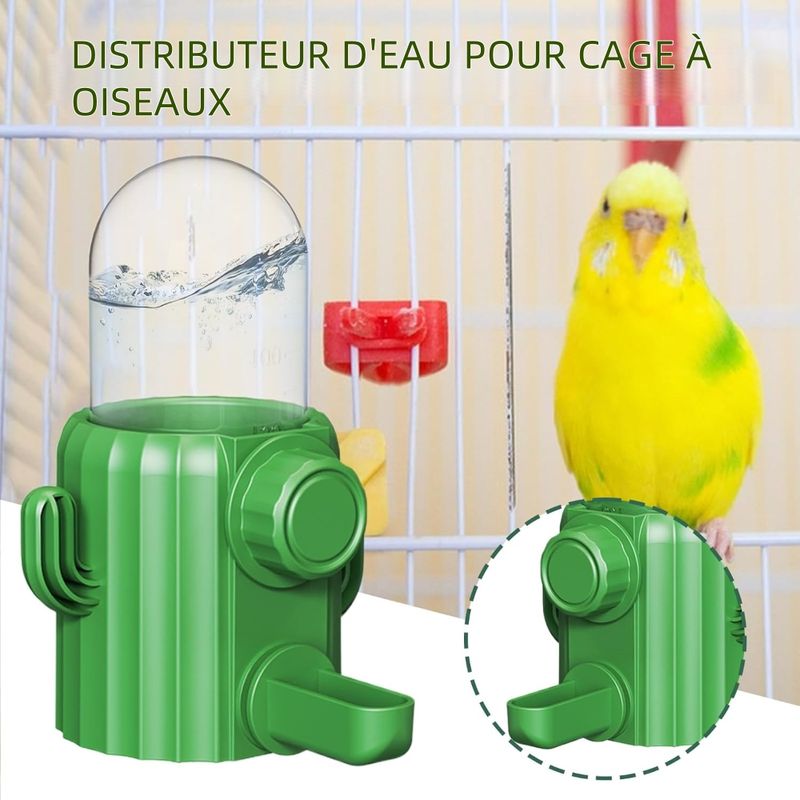Zoomtopia Distributeur d'eau pour oiseaux