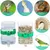 ZooVenture Quatre Distributeurs D'eau Plastique Transparent Pour Oiseaux