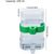 ZooVenture Quatre Distributeurs D'eau Plastique Transparent Pour Oiseaux