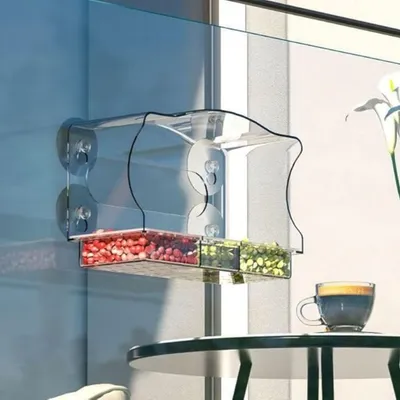 ZooVenture Mangeoire à oiseaux de fenêtre