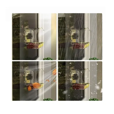 ZooVenture Mangeoire à oiseaux de fenêtre