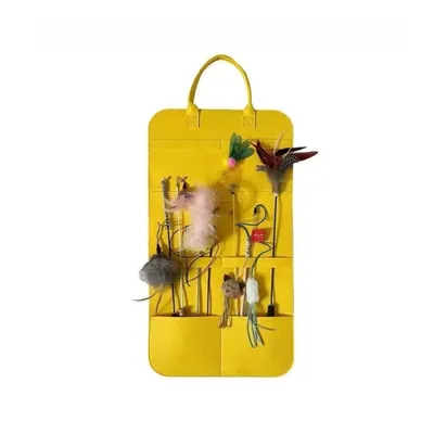 ZooVenture Sac de rangement pour jouets de chat