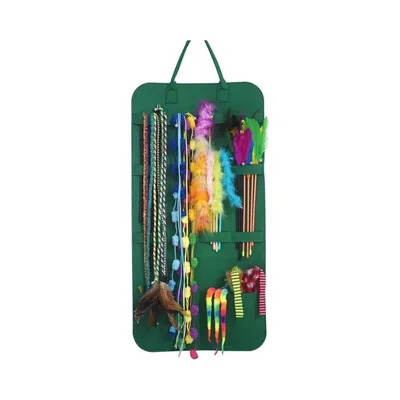 ZooVenture Sac de rangement pour jouets de chat