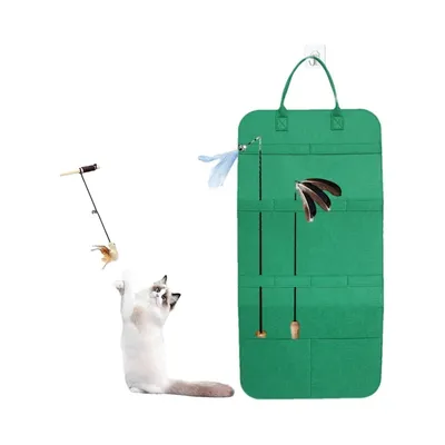 ZooVenture Sac de rangement pour jouets de chat