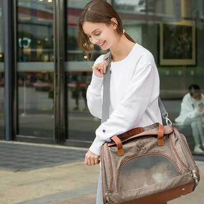 ZooVenture Sac de transport pour chat et chien