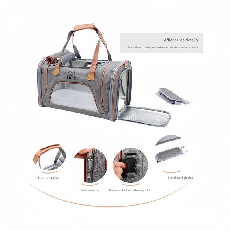 ZooVenture Sac de transport pour chat et chien