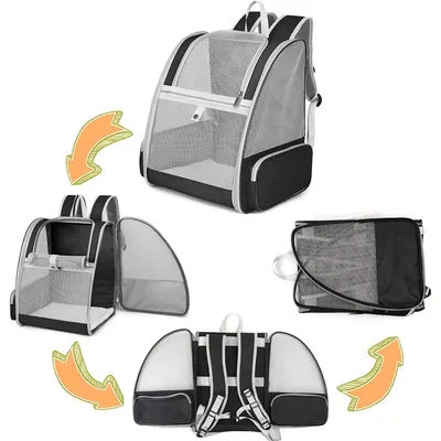 Zoomtopia Sac à dos pour transport d'animaux de compagnie