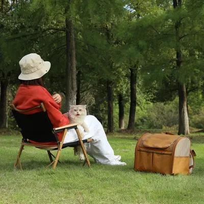 ZooVenture Sac à dos extensible pour chat et petit chien