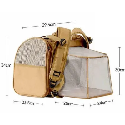 ZooVenture Sac à dos extensible pour chat et petit chien