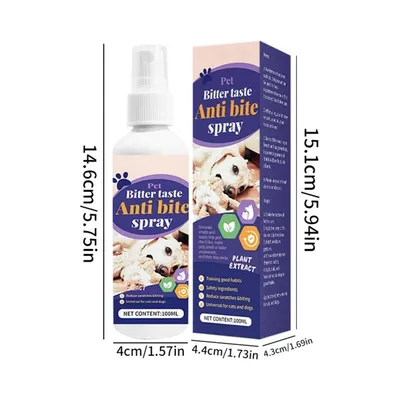 ZooVenture Spray anti-morsures pour chats et chiens
