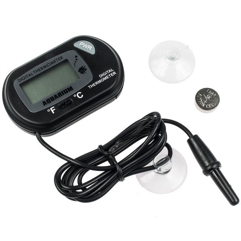 ZooVenture Deux Thermomètres Aquarium Pour Animaux Aquatiques Et Reptiles