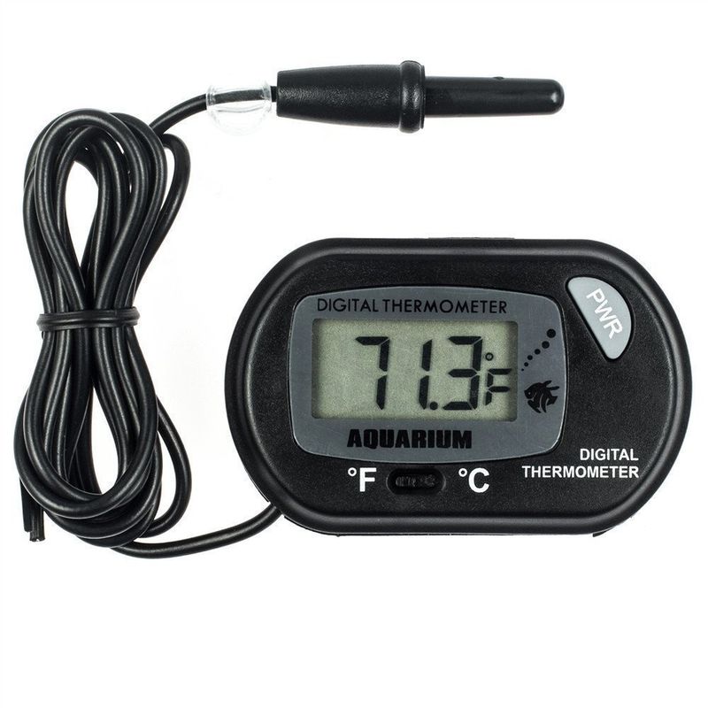 ZooVenture Deux Thermomètres Aquarium Pour Animaux Aquatiques Et Reptiles