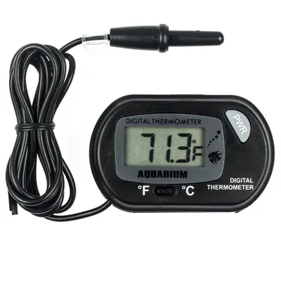 ZooVenture Deux Thermomètres Aquarium Pour Animaux Aquatiques Et Reptiles