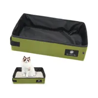 ZooVenture Arenero plegable y portátil para gatos