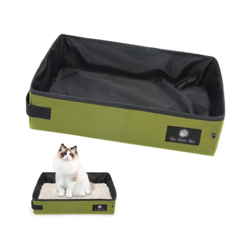 ZooVenture Litière pour Chat Pliable et Portable