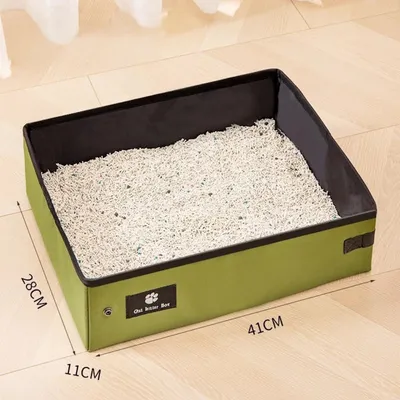 ZooVenture Faltbare und tragbare Katzentoilette ZooVenture Faltbare und tragbare Katzentoilette