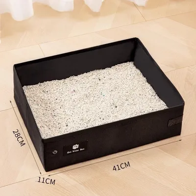 ZooVenture Faltbare und tragbare Katzentoilette ZooVenture Faltbare und tragbare Katzentoilette