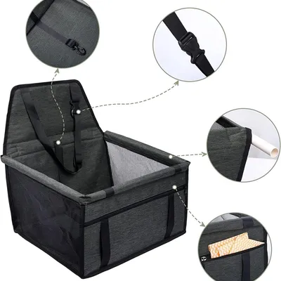 ZooVenture Housse de siège auto pour petit et moyen chien