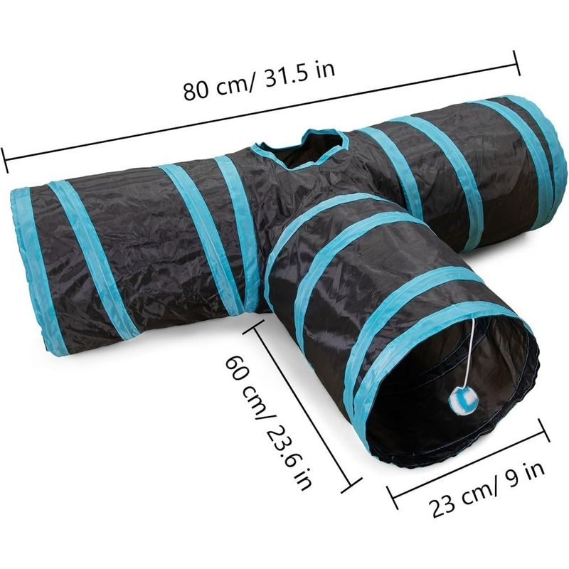 ZooVenture Tunnel Jouet Pour Chat Lapin Chiot Cobaye