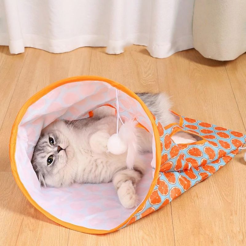 ZooVenture Tunnel pliable pour petits animaux