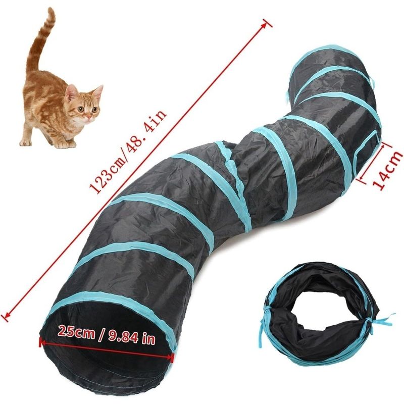 ZooVenture Tunnel Jouet Pour Chat Lapin Chiot Cobaye
