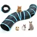 ZooVenture Tunnel für Katzen & Kaninchen – Spielzeug