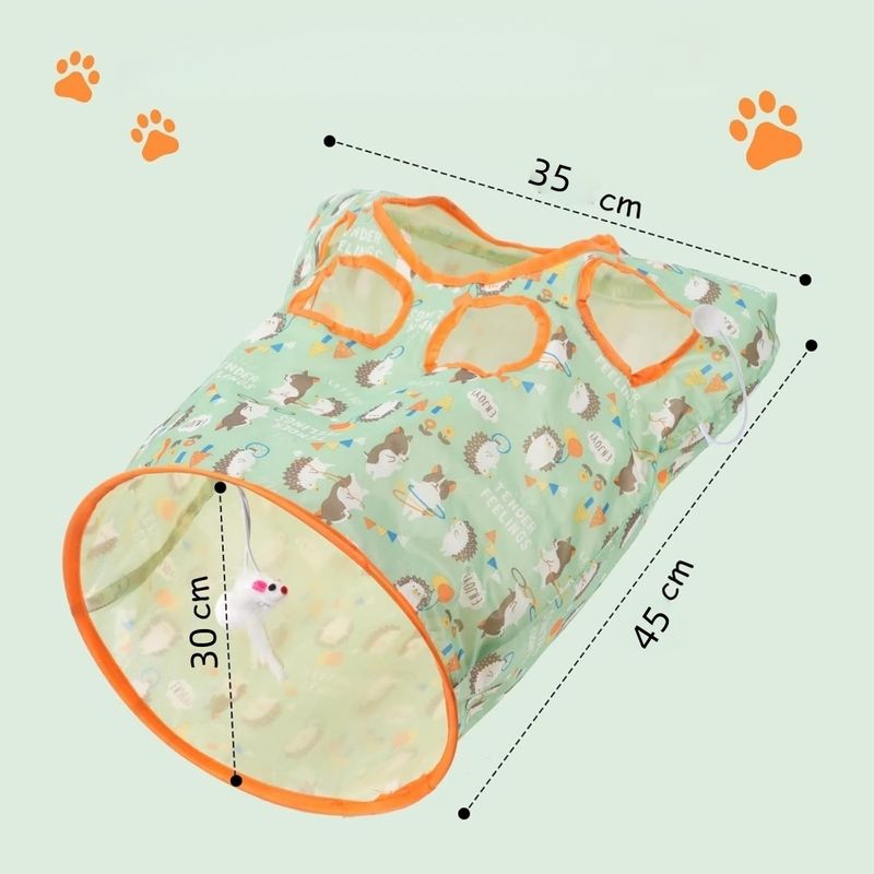 ZooVenture Tunnel pliable pour petits animaux