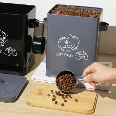 Zoomtopia Boîte de conservation alimentaire pour animaux de compagnie