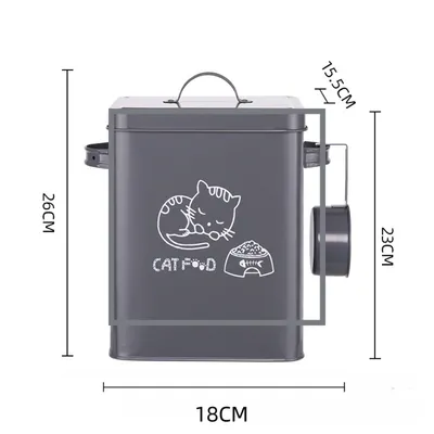 Zoomtopia Boîte de conservation alimentaire pour animaux de compagnie Zoomtopia Boîte de conservation alimentaire pour animaux de compagnie