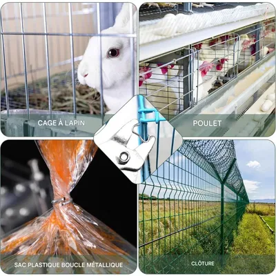 ZooVenture Pince À Anneau 1200 Clips