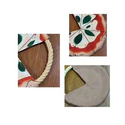 ZooVenture Disque volant en forme de pizza pour chien