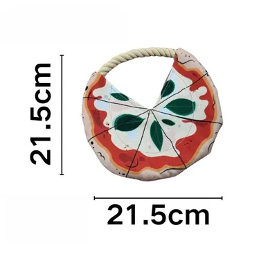 ZooVenture Disque volant en forme de pizza pour chien