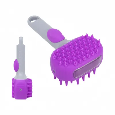 Zoomtopia Brosse à vapeur pour chien