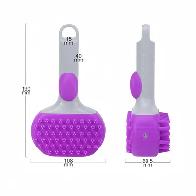 Zoomtopia Brosse à vapeur pour chien