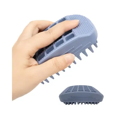 ZooVenture Brosse de bain et de massage en caoutchouc pour chien et chat