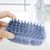 ZooVenture Brosse de bain et de massage en caoutchouc pour chien et chat