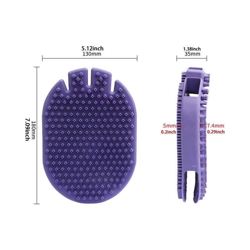 ZooVenture Gant de toilettage pour animaux de compagnie