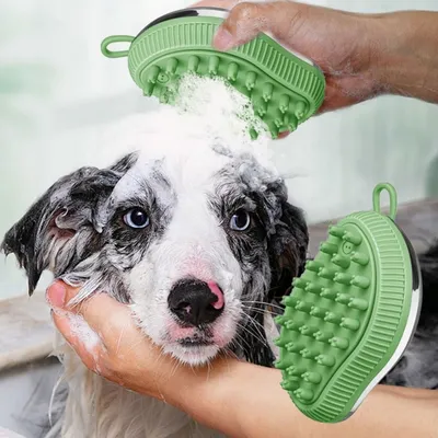 ZooVenture Lot de brosses de bain pour chien et chat