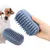 ZooVenture Brosse de bain et de massage en caoutchouc pour chien et chat