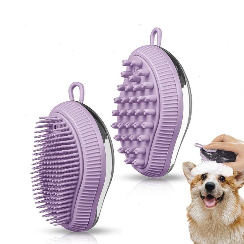 ZooVenture Lot de brosses de bain pour chien et chat