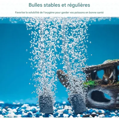 ZooVenture Cylindre Diffuseur De Bulles Pour Aquarium Lot De 10 Pièces