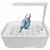 ZooVenture Baignoire Automatique Multifonction Pour Oiseaux