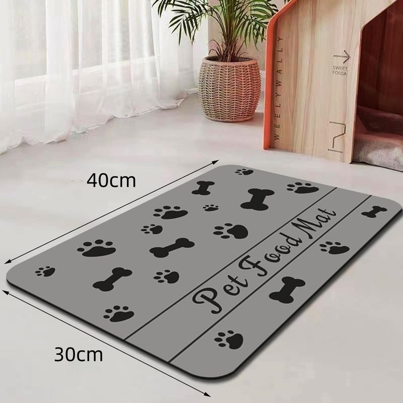 Zoomtopia Tapis antidérapant pour animaux de compagnie