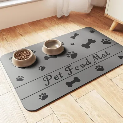 Rocky Tapis pour gamelles d'animaux