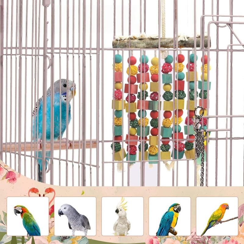ZooVenture Jouet de mâchouillage pour grands oiseaux