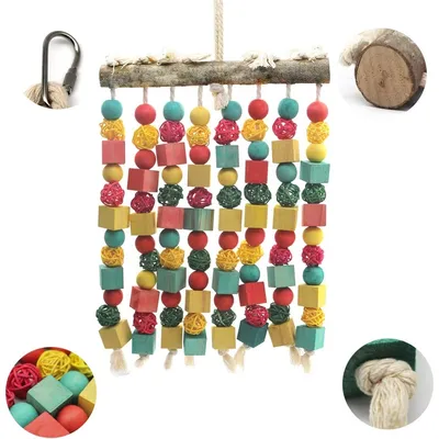 ZooVenture Jouet de mâchouillage pour grands oiseaux