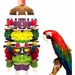 ZooVenture Jouet À Mâcher En Bois Naturel Pour Oiseaux