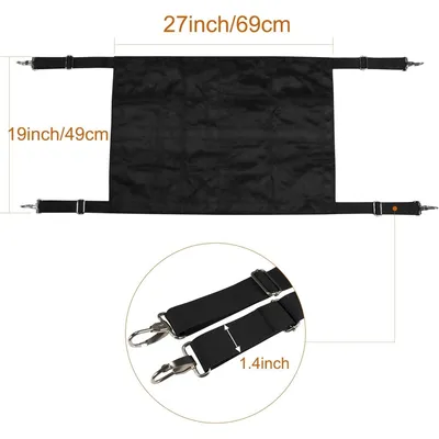 ZooVenture Protecteur de selle en nylon pour chevaux ZooVenture Protecteur de selle en nylon pour chevaux