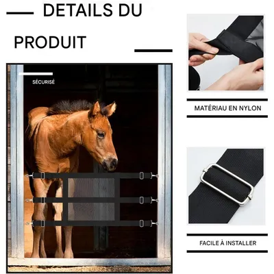 ZooVenture Protecteur de selle en nylon pour chevaux