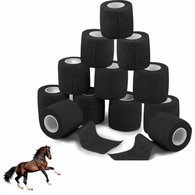 ZooVenture Bandage Cohésif 12 Rouleaux 5 Cm X 4,5 M Pour Tous Animaux ZooVenture Bandage Cohésif 12 Rouleaux 5 Cm X 4,5 M Pour Tous Animaux